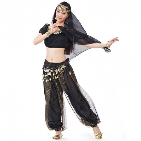 Costume de danse orientale avec sarouel Magasin de danse orientale