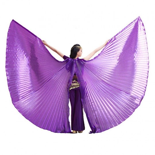 Ali Di Iside Luminose Con LED Per Danza Del Ventre – Costume Egiziano Fai Brillare La Tua Performance
