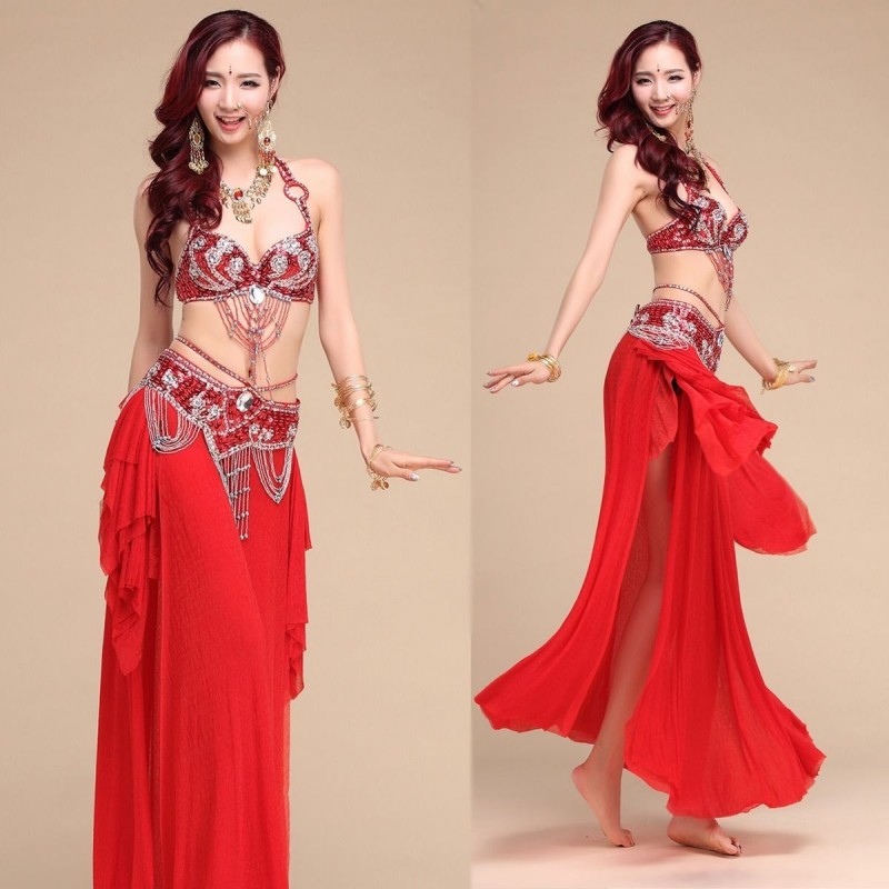 Costume de danse orientale haut de gamme 