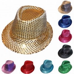 Chapeau borsalino paillettes