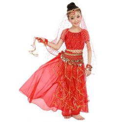 Costume fillette rouge de...