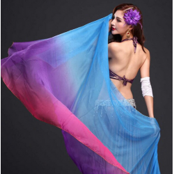 Voile demi lune de danse...